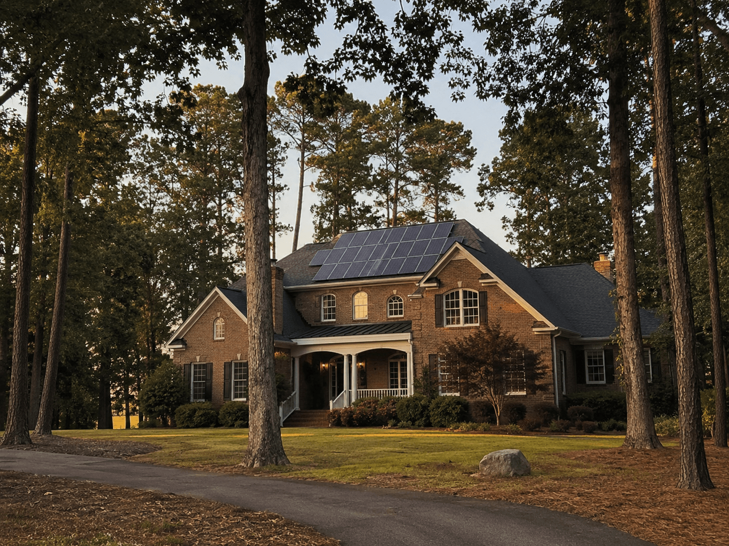 Rooftop solar installation in Blythewood, SC