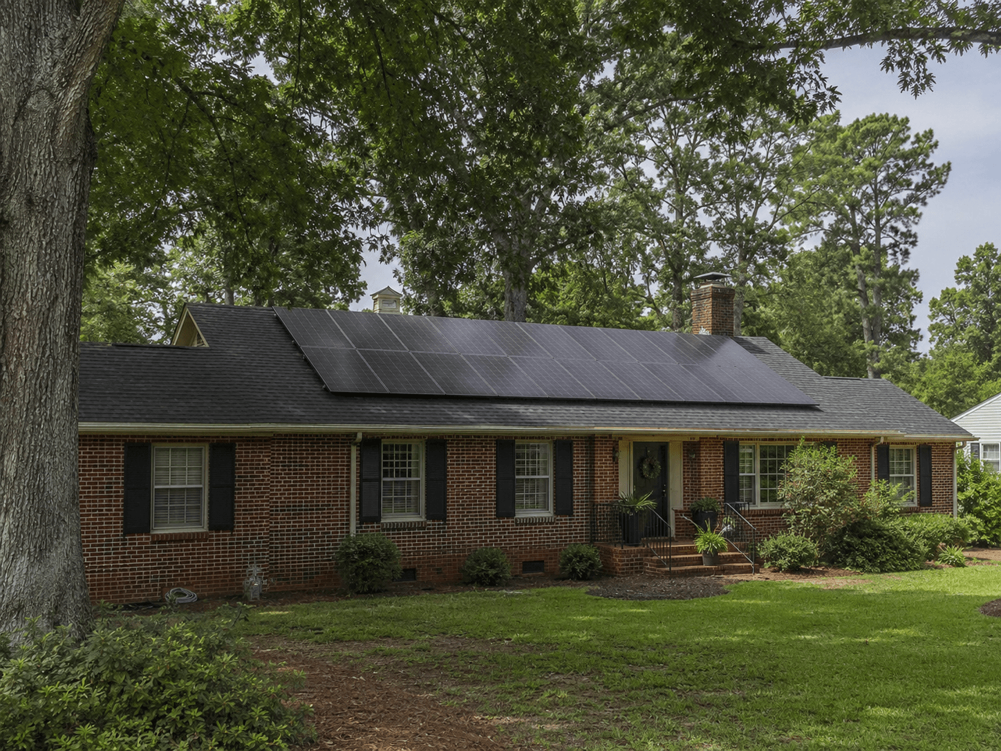Rooftop solar installation in Columbia, SC