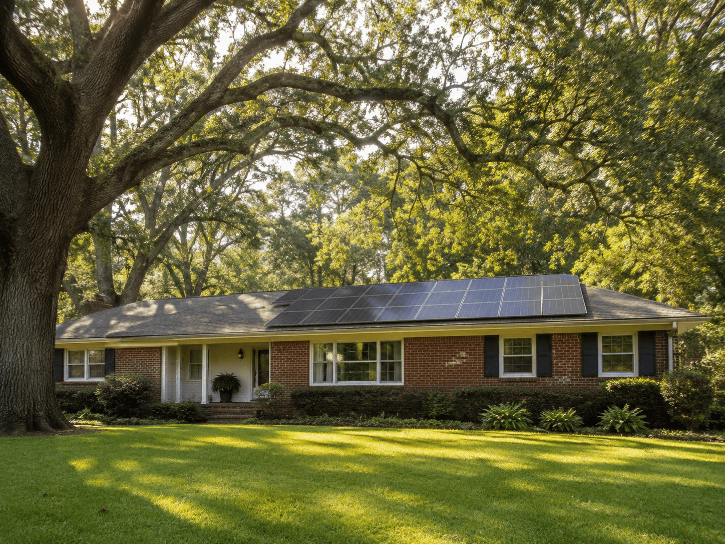 Rooftop solar installation in Forest Acres, SC